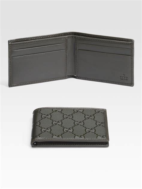 wallet for men gucci|gucci small wallet men.